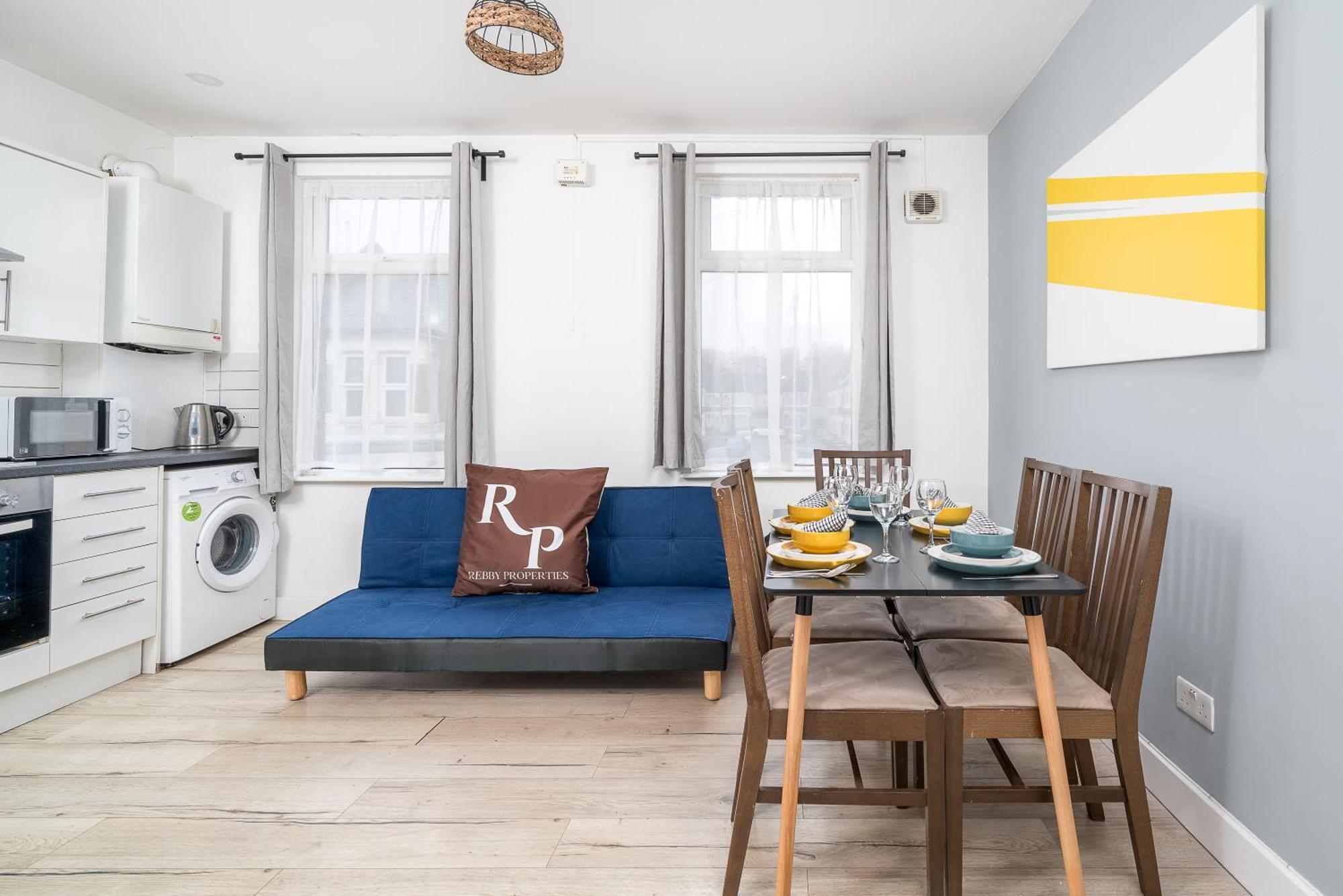 Modern 2 Bed East London Home By Rebby Properties Sleeps 5 Near Canning Town Station Eksteriør bilde
